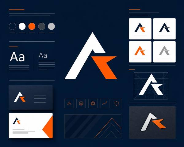 Visual identity presentation by RebeDesign