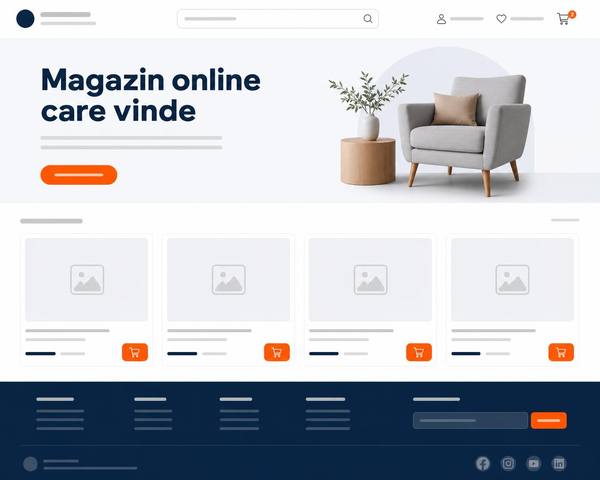 Exemplu de magazin online creat de RebeDesign