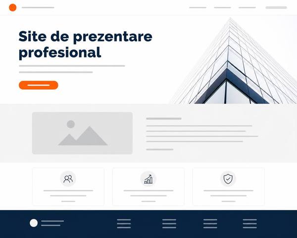 Presentation website example by RebeDesign
